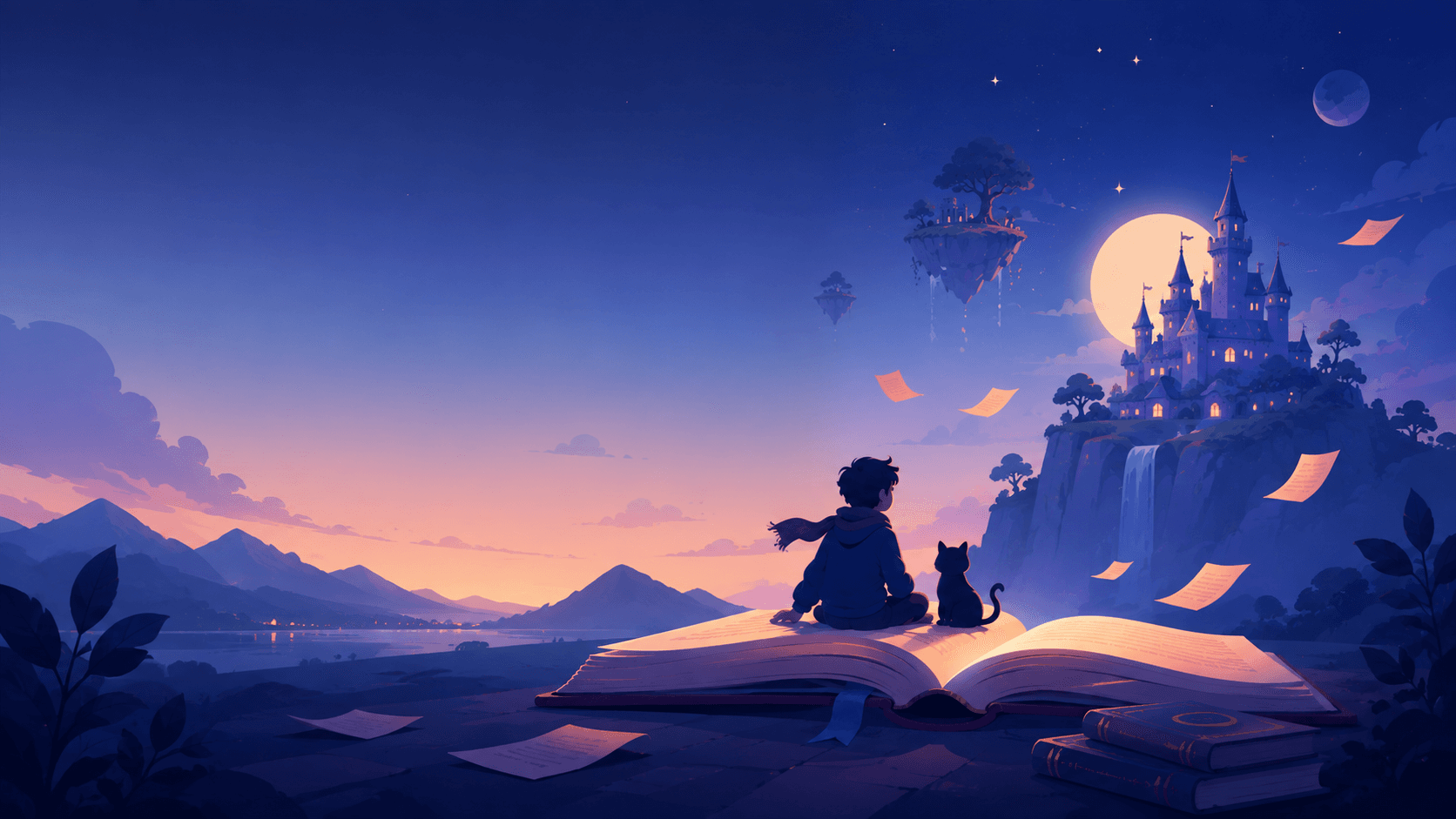 FableSpace hero — a world of stories
